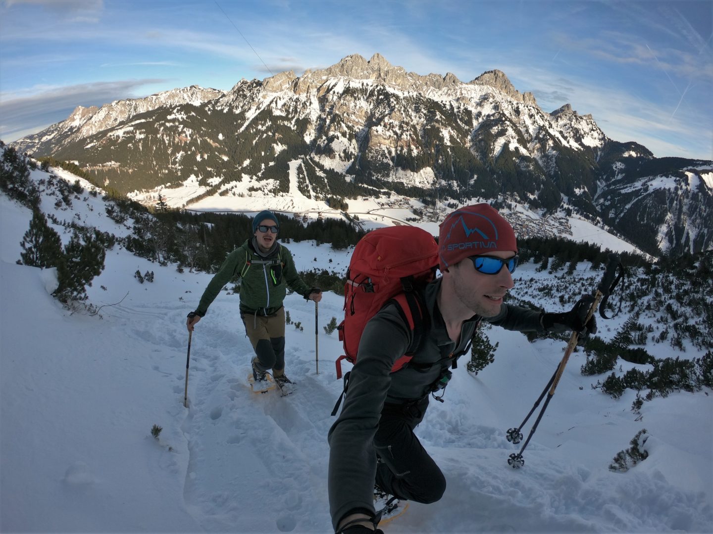 Bergsport Winter Schneeschuhwandern Krinnenspitze Stefan Strunk